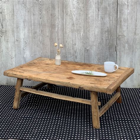 Vintage Wood Coffee Table